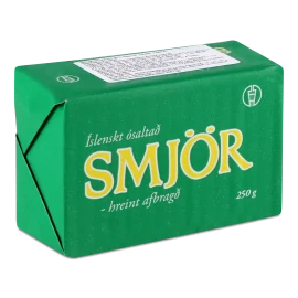 Масло вершкове Smjor несолоне 82%, 250г