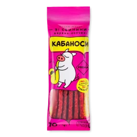 Кабаноси PREMIA зі свинини в/к, 70 г