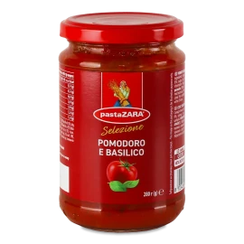 Соус Pasta Zara томатний з базиліком, 280г