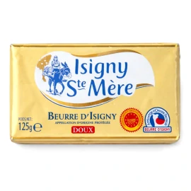Масло вершкове Isigny Ste Mere PDO 82%, 125г
