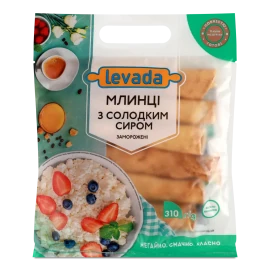 Млинці «Левада» з солодким сиром, 310г