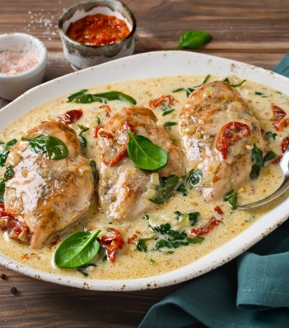 Курица в сырно-сливочном соусе рецепт – Итальянская кухня: Основные блюда. «Еда»