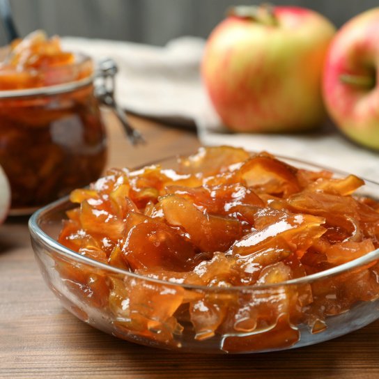 Варення з яблучних скибок