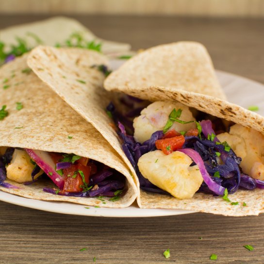 Тако з цвітною капустою