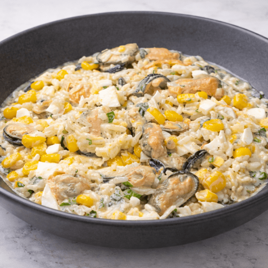 Салат з мідіями