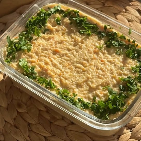 Курячий паштет з плавленими сирками