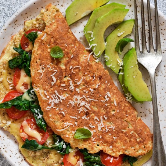 Омлет з вівсянкою