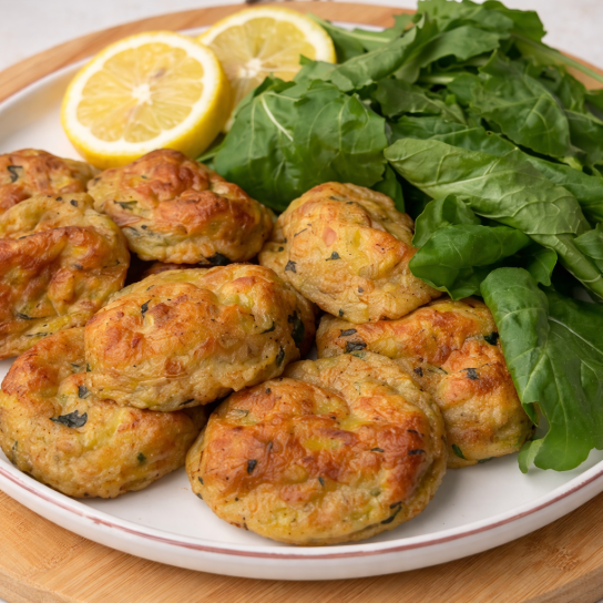 Котлети з консервованого тунця й картоплі