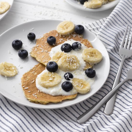 Млинці з квасолі та вівсянки