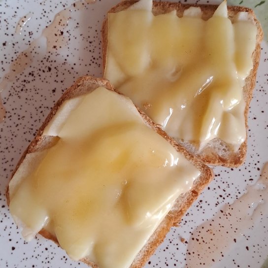 Канапки з яблуками