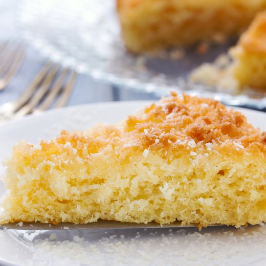 Кокосовий пиріг на кефірі