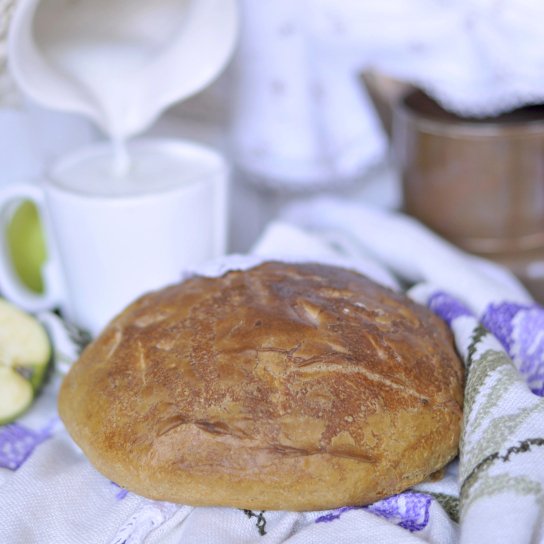 Хліб на сковороді