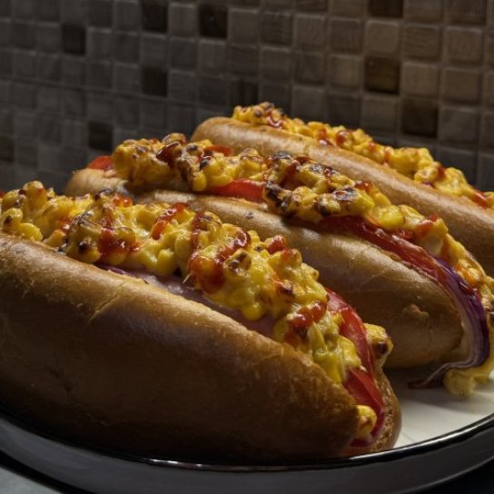 Хот-дог з кукурудзою