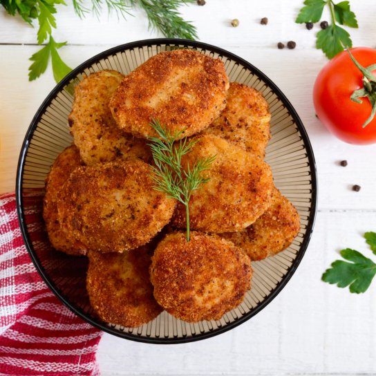 Курячі котлети з пшоном