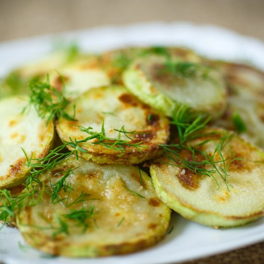 Кабачки з карі в духовці