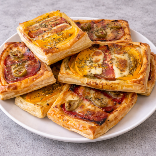 Слойки з нотками Італії