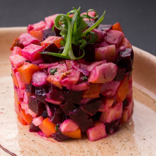 Вінегрет з грибами