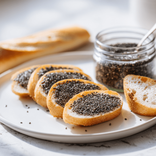 намазка з листів норі та насіння чіа