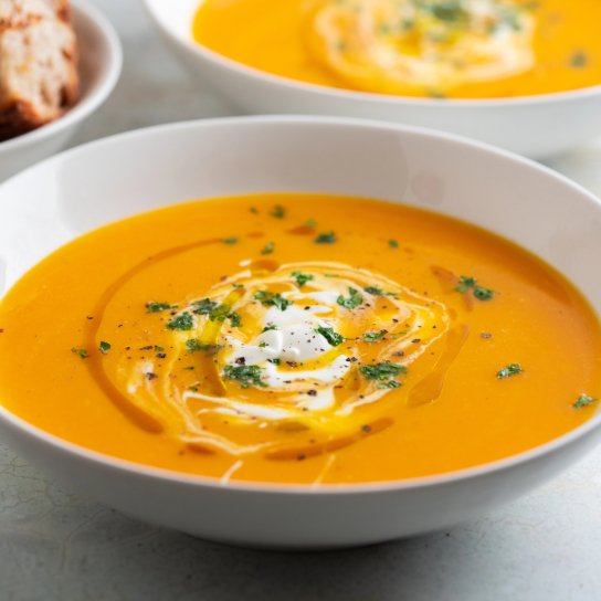 Гарбузовий суп карі