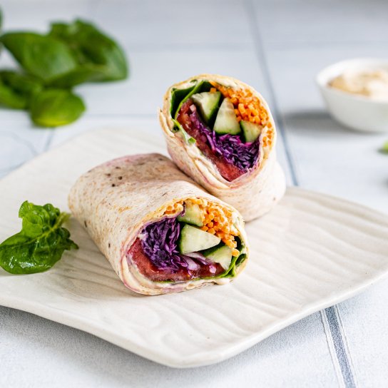 Шаурма з хумусом