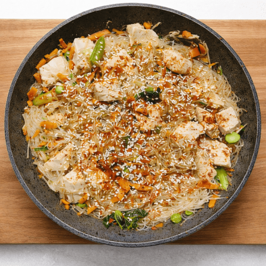 Фунчоза з курячим філе