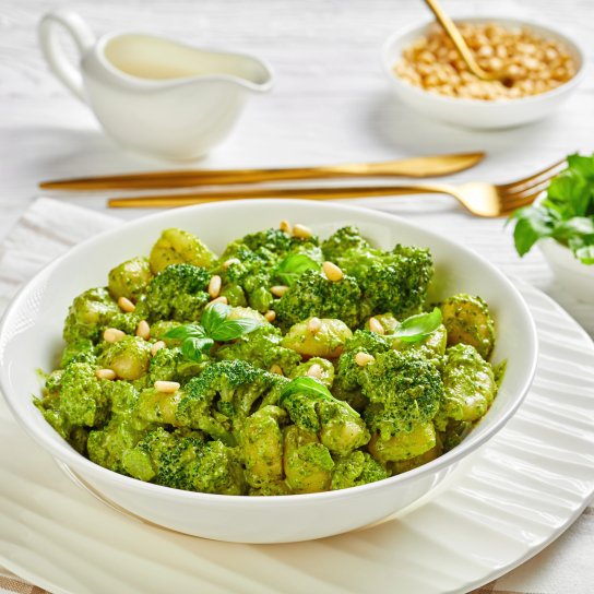 Ньокі з броколі