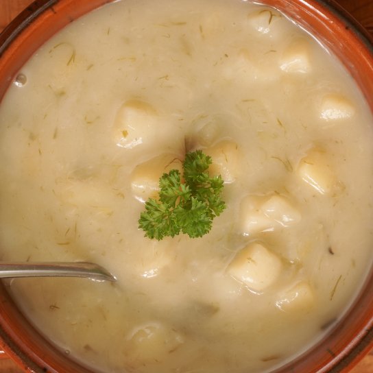 суп из картофеля