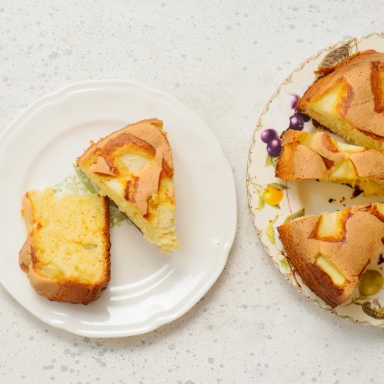 Шарлотка с дыней
