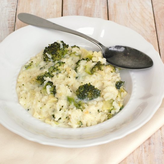 Ризото з цвітною капустою та броколі