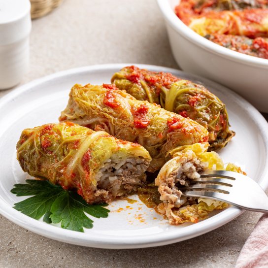 Голубці з індичкою та рисом