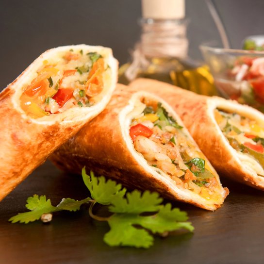 Овочевий рулет з куркою