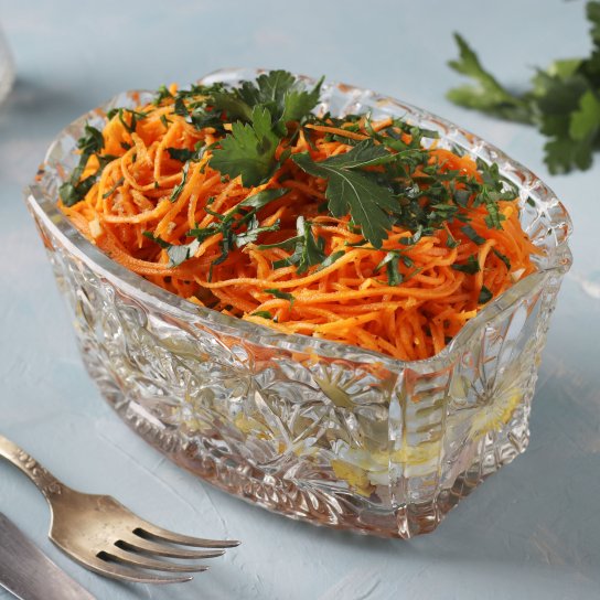 Гострий салат з морквою по-корейськи