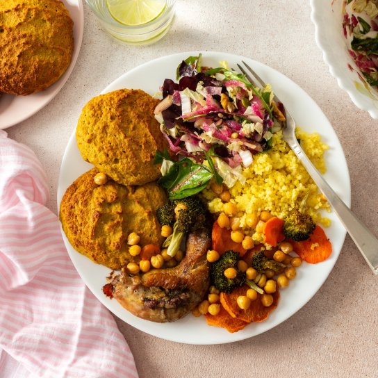 Оладки з сочевиці та картоплі