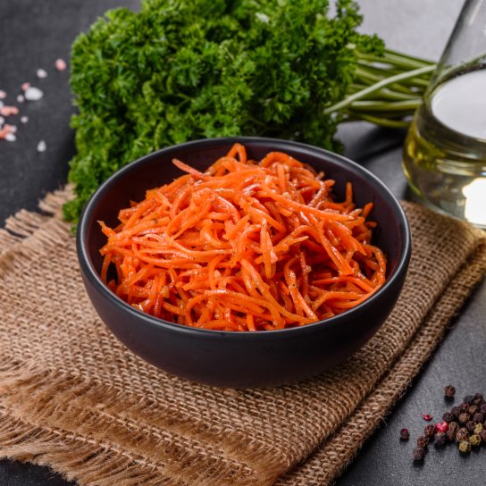 Морква по-корейськи