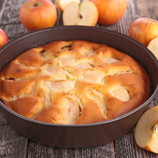 Яблучний пиріг з блендера