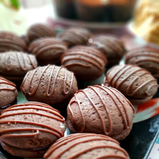 Шоколадне печиво до чаю