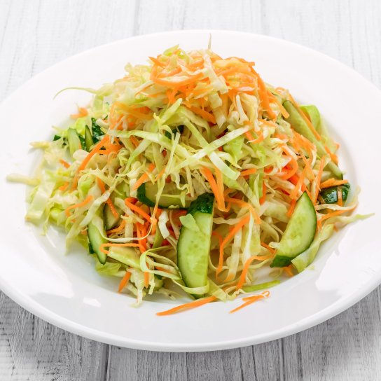 Салат для посту з пекінською капустою