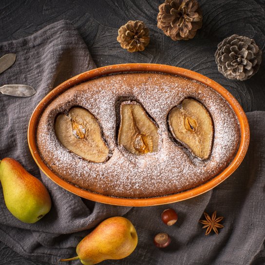 Грушевий пиріг