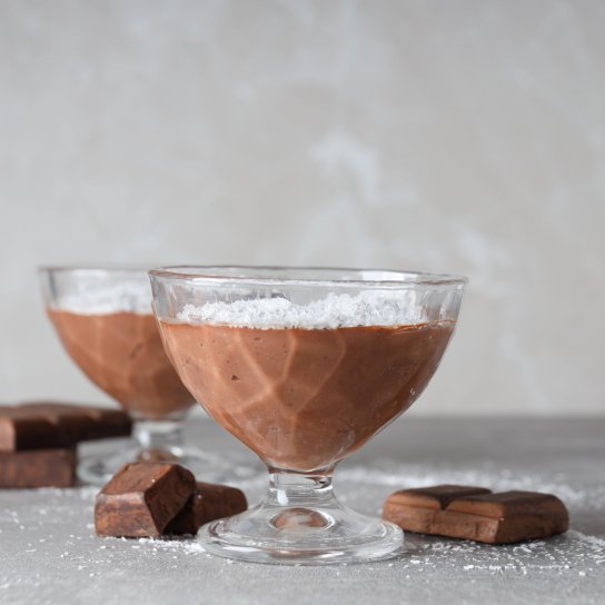 Шоколадний мус з двох інгредієнтів