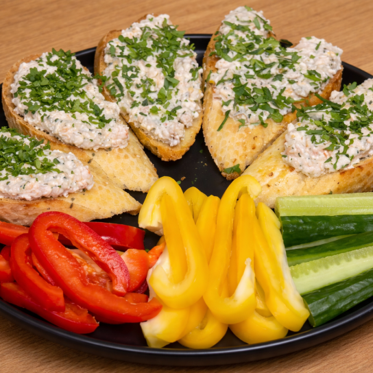 Середземноморські брускети