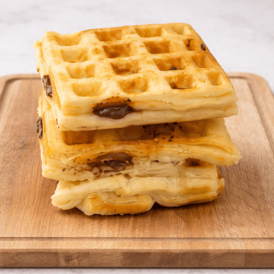 Вафлі з листкового тіста