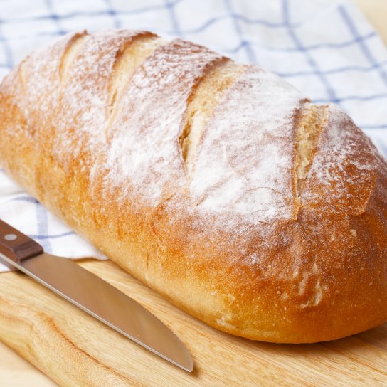 Домашній хліб з вершковим сиром