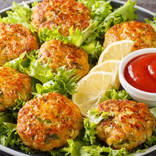 Котлети зі свинини із щавлем