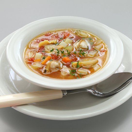 Суп зі свинини з галушками