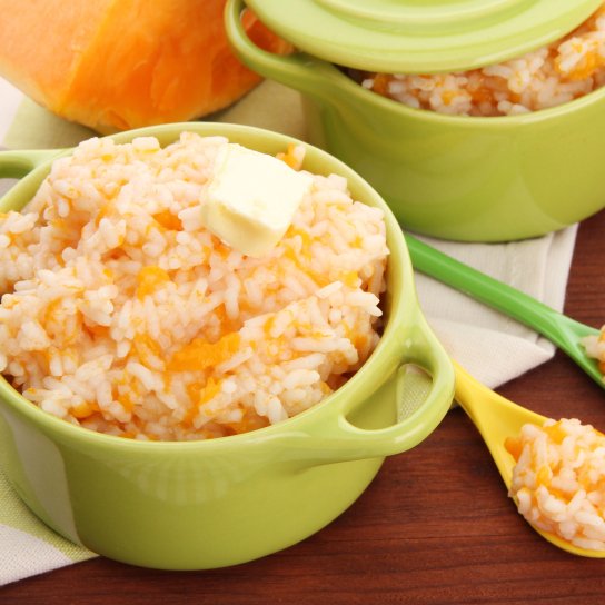 Рисова каша з гарбузом