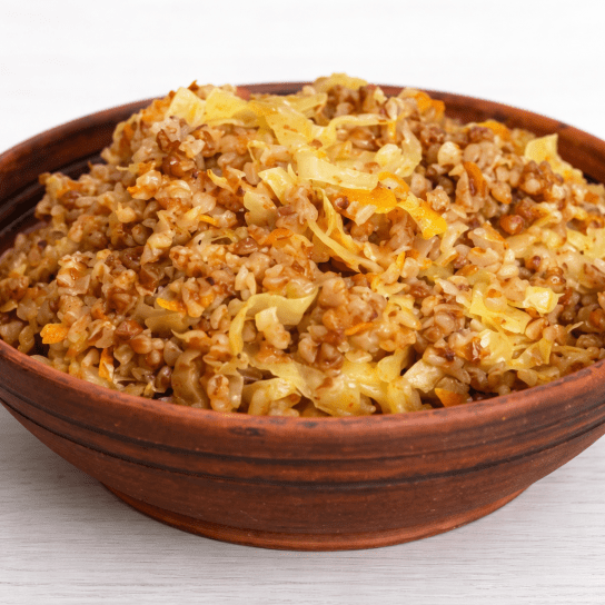 Гречка з капустою