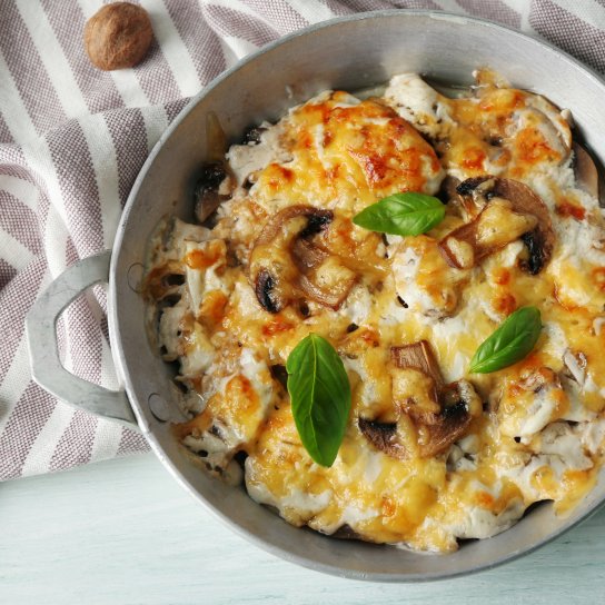 Закуска з печериць і фети