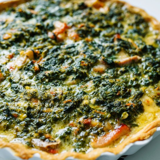 Безглютеновий кіш з батату