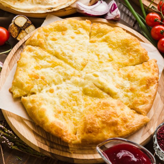 Хачапурі на кефірі бринджула