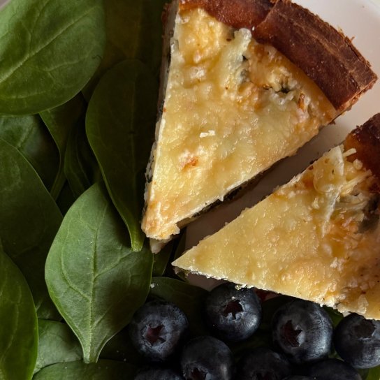 Кіш з грибами